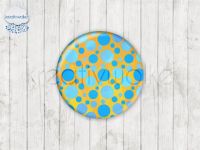 Motiv-Cabochons 634-2 Einzelset  12mm (1 Paar)