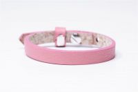 Cuoio Wickelarmband Kinder peonia pink, Echt-Leder, 21cm lang 