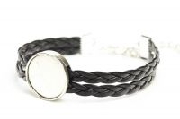 Armband mit Schiebeperle in silber 5 Stück