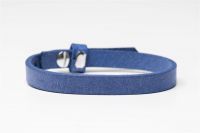 Cuoio Wickelarmband vic blue, Echt-Leder, 23cm lang 