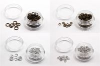 Biegeringe bronze und silber 4mm-7mm 