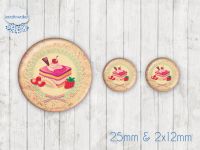 Motiv-Cabochon Set 163 