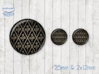 Motiv-Cabochon Set 208 