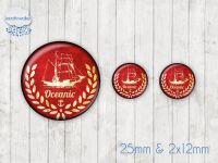 Motiv-Cabochon Set 085 