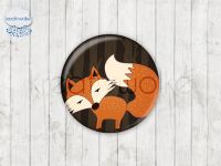 Motiv-Cabochons 007-6 Einzelset  10mm (1 Paar)