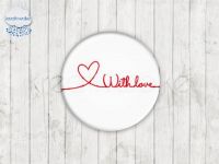 Motiv-Cabochons 075-6 Einzelset  12mm (1 Paar)