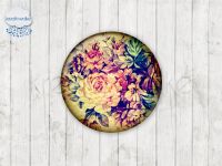 Motiv-Cabochons 154-1 Einzelset  8mm (1 Paar)