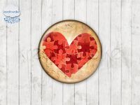 Motiv-Cabochons 157-3 Einzelset  