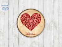 Motiv-Cabochons 158-4 Einzelset  