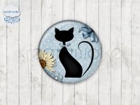 Motiv-Cabochons 168-3 Einzelset  12mm (1 Paar)