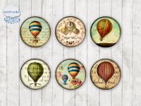 Motiv-Cabochons 030 25mm (6 Stk)