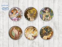 Motiv-Cabochons 062 25mm (6 Stk)