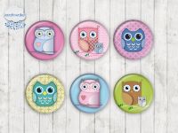 Motiv-Cabochons 087 8mm (12 Stk)