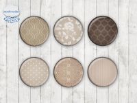 Motiv-Cabochons 1018 Retro 12mm (12 Stk)