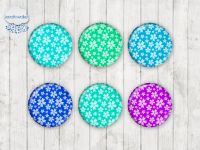 Motiv-Cabochons 1054 8mm (12 Stk)