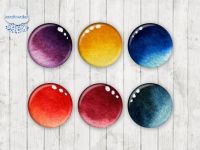 Motiv-Cabochons 1061 18mm (6 Stk)