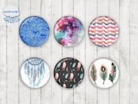 Motiv-Cabochons 1085 10mm (12 Stk)