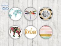 Motiv-Cabochons 1116 12mm (12 Stk)