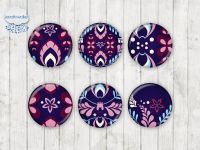 Motiv-Cabochons 1159 10mm (12 Stk)