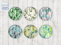 Motiv-Cabochons 1219 8mm (12 Stk)