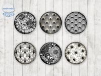 Motiv-Cabochons 1244 12mm (12 Stk)