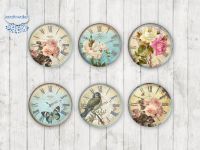 Motiv-Cabochons 125 20mm (6 Stk)