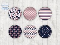 Motiv-Cabochons 1269 12mm (12 Stk)