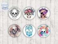 Motiv-Cabochons 1283 25mm (6 Stk)