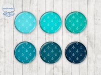 Motiv-Cabochons 1287 25mm (6 Stk)