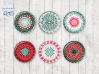 Motiv-Cabochons 1292 12mm (12 Stk)