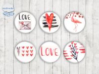 Motiv-Cabochons 1296 