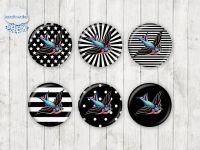 Motiv-Cabochons 1303 12mm (12 Stk)