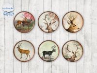 Motiv-Cabochons 1305 12mm (12 Stk)