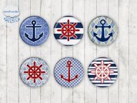 Motiv-Cabochons 1389 20mm (6 Stk)