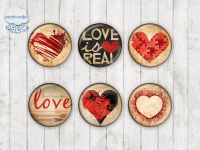 Motiv-Cabochons 157 12mm (12 Stk)