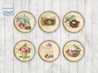 Motiv-Cabochons 209 12mm (12 Stk)