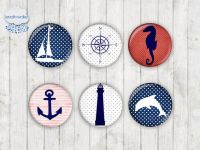 Motiv-Cabochons 260 8mm (12 Stk)