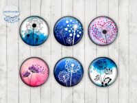Motiv-Cabochons 337 25mm (6 Stk)