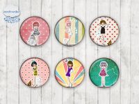 Motiv-Cabochons 393 12mm (12 Stk)