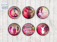 Motiv-Cabochons 481 12mm (12 Stk)