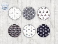 Motiv-Cabochons 606 10mm (12 Stk)