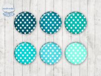 Motiv-Cabochons 661 8mm (12 Stk)