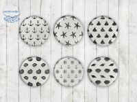 Motiv-Cabochons 712 12mm (12 Stk)