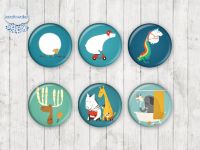 Motiv-Cabochons 830 20mm (6 Stk)