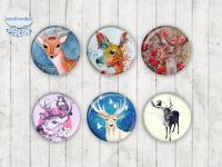 Motiv-Cabochons 888 8mm (12 Stk)