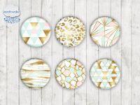 Motiv-Cabochons 951 25mm (6 Stk)