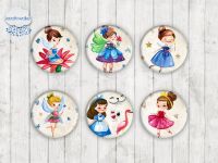 Motiv-Cabochons 967 10mm (12 Stk)