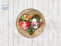 Motiv-Cabochons 204-6 Einzelset  12mm (1 Paar)