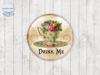 Motiv-Cabochons 206-4 Einzelset  