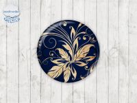 Motiv-Cabochons 208-4 Einzelset  18mm (1 Paar)